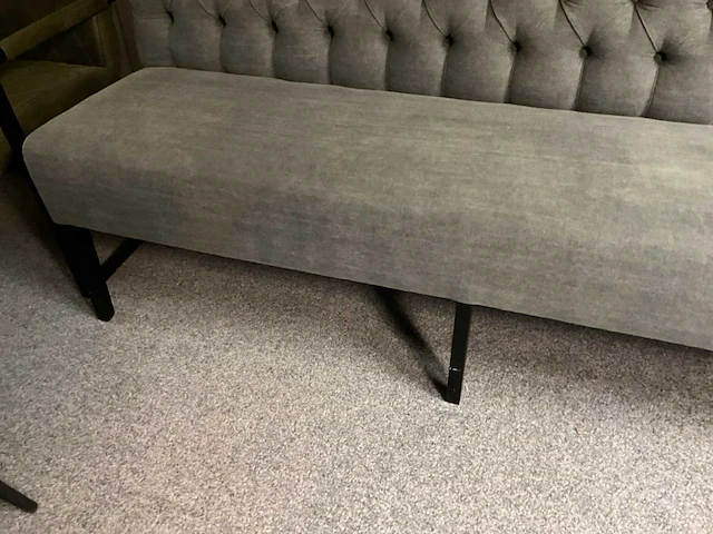 Stoffen eettafel bank - afbeelding 5 van  5
