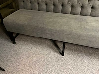 Stoffen eettafel bank - afbeelding 5 van  5