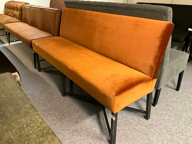 Stoffen eettafel bank - afbeelding 1 van  5