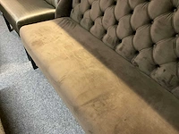 Stoffen eettafel bank - afbeelding 5 van  6