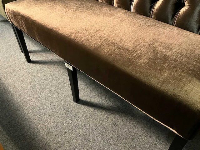 Stoffen eettafel bank - afbeelding 2 van  4