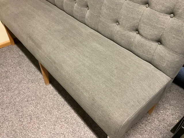 Stoffen eettafel bank - afbeelding 2 van  4
