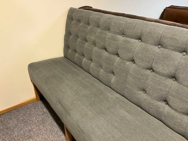 Stoffen eettafel bank - afbeelding 3 van  4