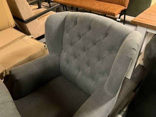 Stoffen fauteuil (2x) - afbeelding 4 van  5
