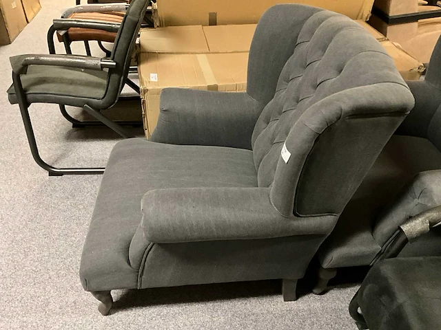 Stoffen fauteuil (2x) - afbeelding 5 van  5