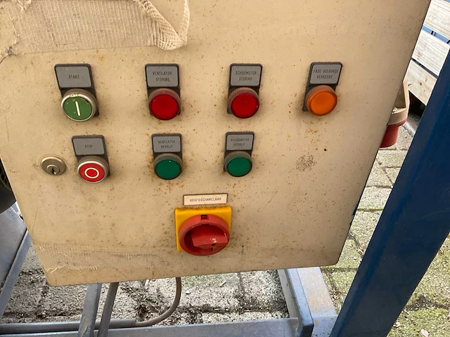 Stoffilter sf 60 ta 1996 afzuiginstallatie - afbeelding 12 van  12
