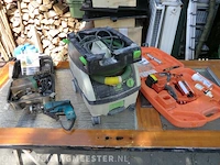 Stofzuiger - gastacker - boor slijpmachine - boormachine makita festool paslode, mini ct - impulse - afbeelding 1 van  5