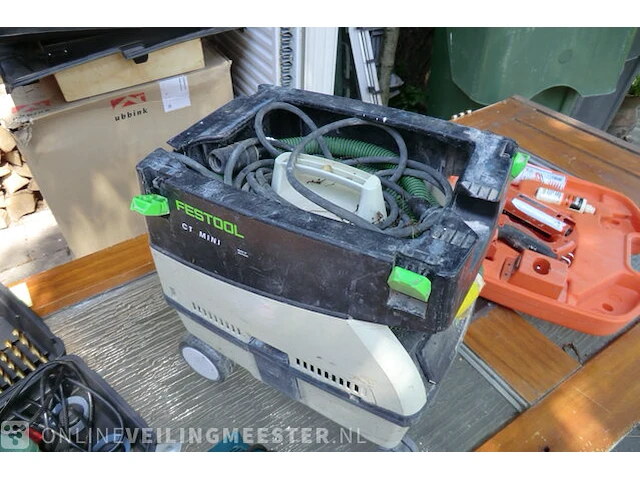 Stofzuiger - gastacker - boor slijpmachine - boormachine makita festool paslode, mini ct - impulse - afbeelding 3 van  5