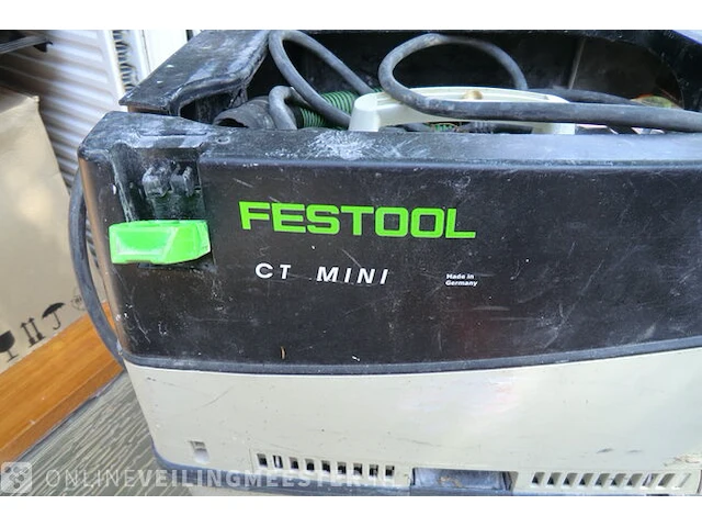 Stofzuiger - gastacker - boor slijpmachine - boormachine makita festool paslode, mini ct - impulse - afbeelding 4 van  5