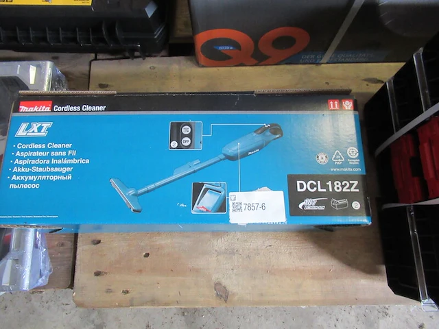 Stofzuiger (body) 18v makita, dcl182z - afbeelding 1 van  1