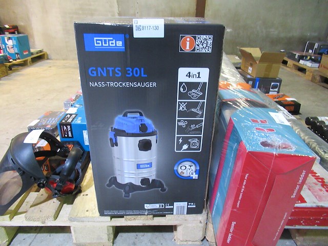 Stofzuiger nat/droog gude, gnts 30l - afbeelding 3 van  3