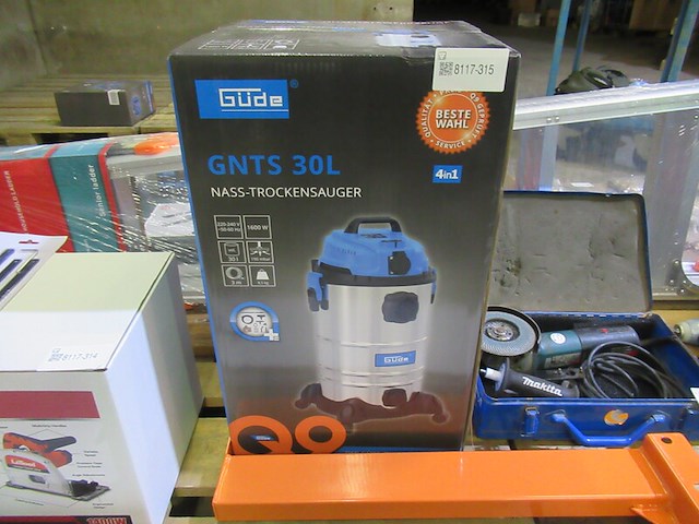 Stofzuiger nat/droog gude, gnts 30l - afbeelding 3 van  3