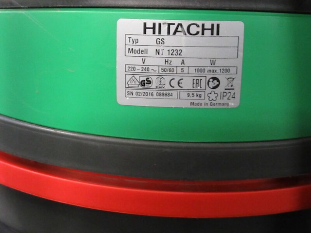 Stofzuiger nat/droog hitachi, nt1232 - afbeelding 4 van  6