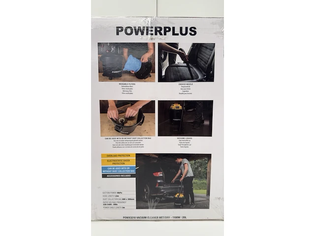 Stofzuiger nat/droog powerplus, powx3210 - afbeelding 4 van  5
