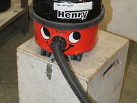 Stofzuiger numatic henry in houten kist 40 x 40 x 52 cm. - afbeelding 2 van  2