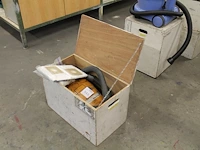 Stofzuiger philips mobilo lurbo max in houten kist 28 x 64 x 33 cm. - afbeelding 2 van  2