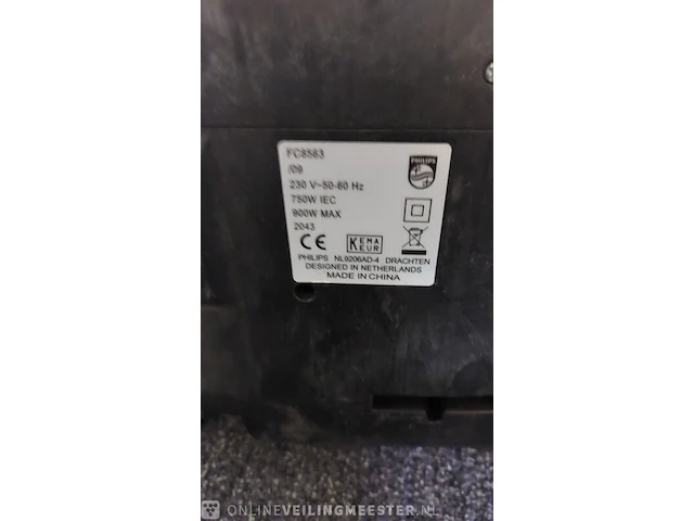 Stofzuiger philips, performer active fc8563 - afbeelding 3 van  3