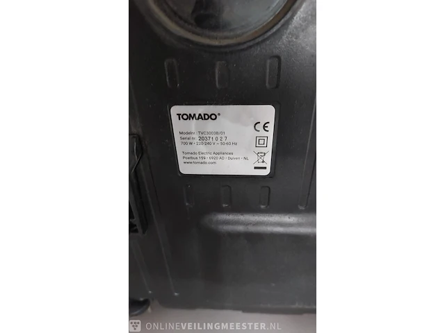 Stofzuiger tomado, tvc3003b/01 - afbeelding 3 van  3
