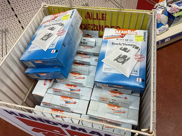 Stofzuiger zakken met draadmand - afbeelding 6 van  14