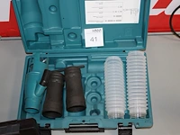 Stofzuigeradapter makita in kunststof koffer - afbeelding 1 van  1