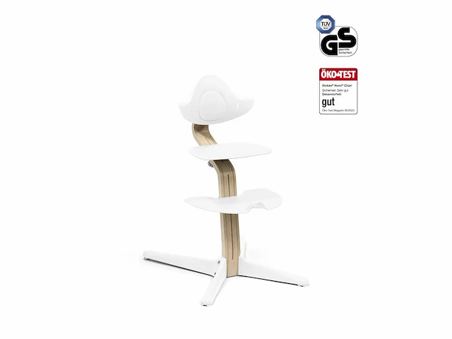 Stokke nomi chair natural/white - afbeelding 1 van  4