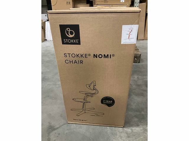 Stokke nomi chair natural/white - afbeelding 2 van  4