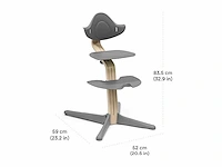 Stokke nomi chair natural/white - afbeelding 4 van  4