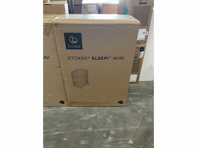 Stokke sleepi mini hazy grey - afbeelding 3 van  3