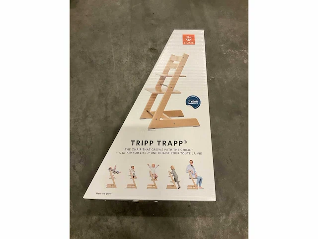 Stokke tripp trapp serene pink - afbeelding 2 van  3