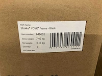 Stokke yoyo3 frame black - afbeelding 3 van  3