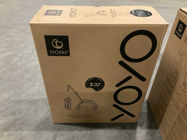 Stokke yoyo3 frame black - afbeelding 2 van  3