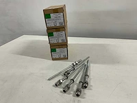 Stokschroef 8,0 x 150/50 (30x) - afbeelding 1 van  3