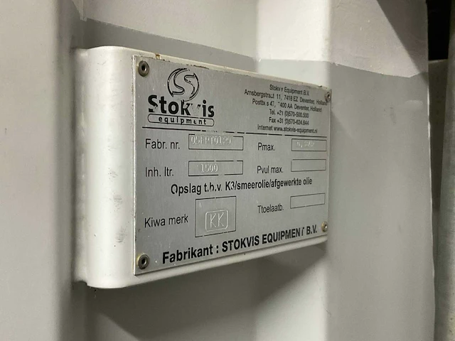 Stokvis oliebar - afbeelding 13 van  14
