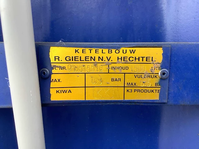 Stokvis olietank/olie opslag - afbeelding 7 van  7