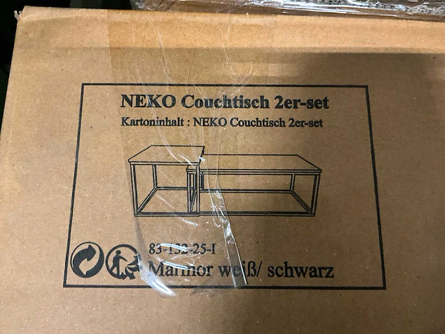 Stolkom neko salontafel (4x) - afbeelding 5 van  5