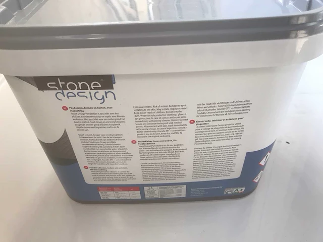 Stone design binnen en buiten tegellijm, in poedervorm, 12kg - afbeelding 3 van  7