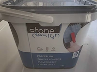 Stone design binnen en buiten tegellijm, in poedervorm, 12kg - afbeelding 4 van  7