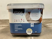 Stone design voegmortel 12kg zand (45x) - afbeelding 2 van  4
