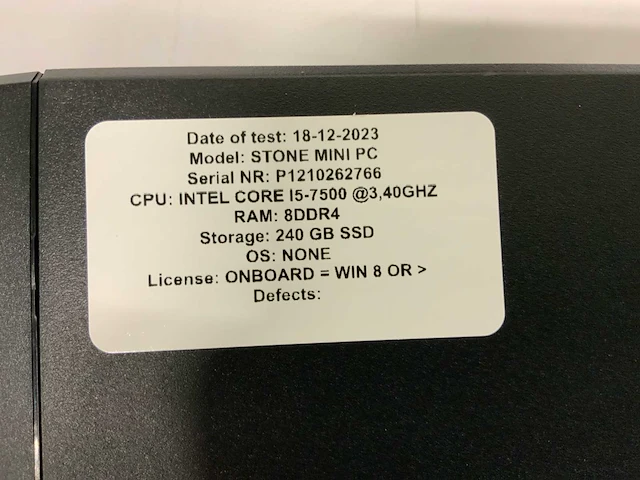 Stone mini pc desktop (12x) - afbeelding 3 van  16