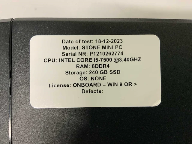 Stone mini pc desktop (12x) - afbeelding 5 van  16