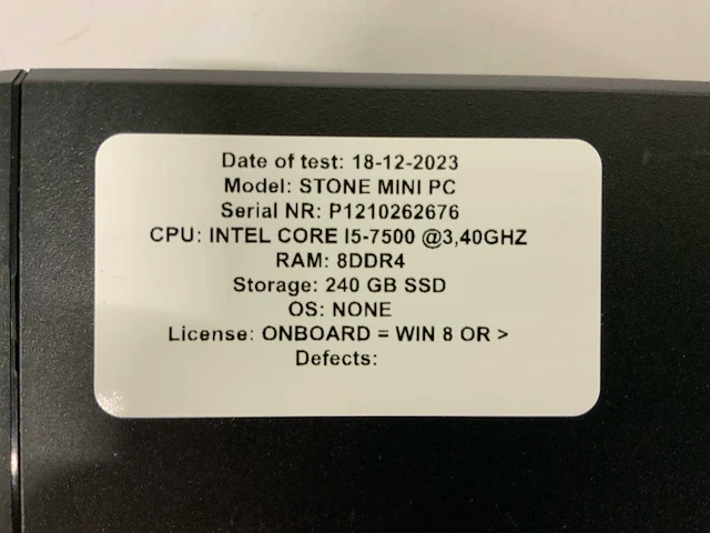 Stone mini pc desktop (12x) - afbeelding 13 van  16