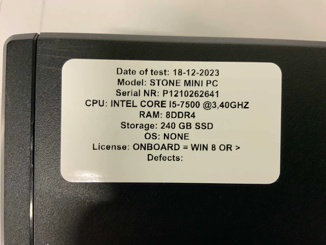 Stone mini pc desktop (12x) - afbeelding 14 van  16