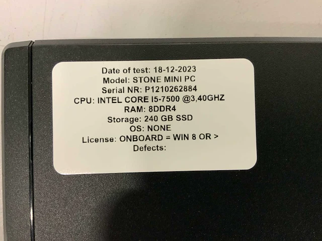 Stone mini pc desktop (12x) - afbeelding 16 van  16