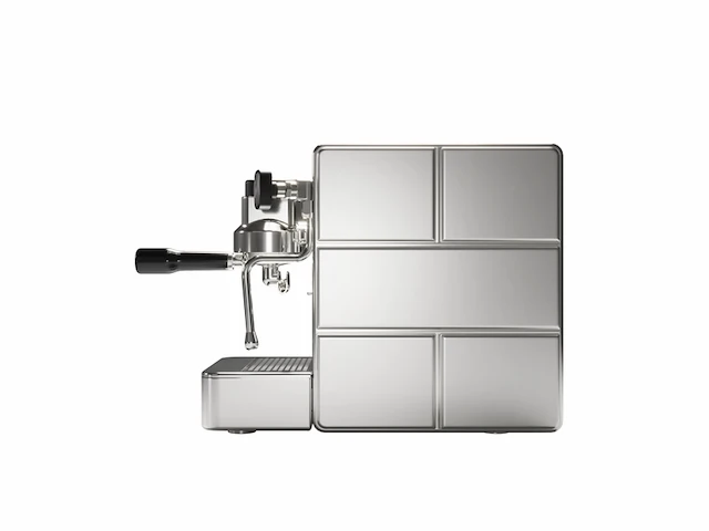 Stone premium zeefhouder espressomachine chroom satijn zilver - afbeelding 2 van  6