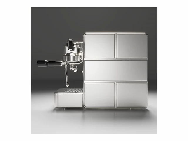 Stone premium zeefhouder espressomachine chroom satijn zilver - afbeelding 3 van  6