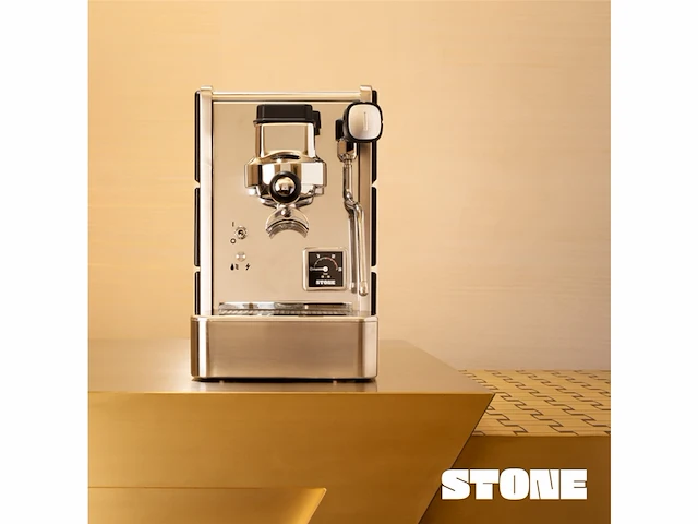 Stone premium zeefhouder espressomachine chroom satijn zilver - afbeelding 4 van  6