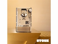 Stone premium zeefhouder espressomachine chroom satijn zilver - afbeelding 4 van  6