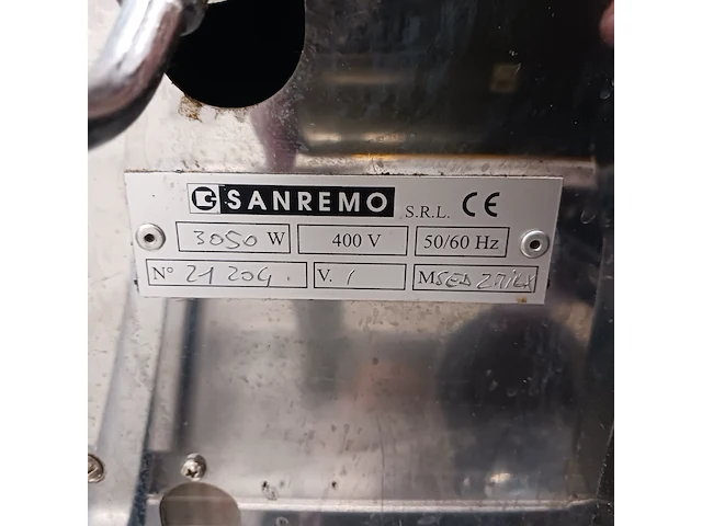 Stoom bonen koffie machine, sanremo, milaox - afbeelding 5 van  14