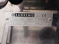 Stoom bonen koffie machine, sanremo, milaox - afbeelding 5 van  14