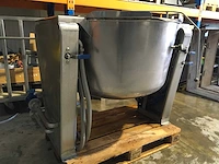 Stoom omhulde kantelbare ketel